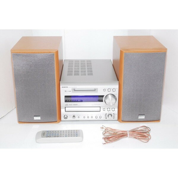 ONKYO FR-SX7A MDデッキ MD CDシステム ミニコンポ 【中古】