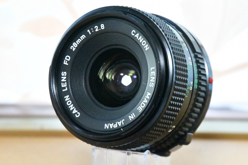 オールドレンズ 一眼レフカメラ 初心者 一眼レフ CANON LENS FD 28mm F2.8-