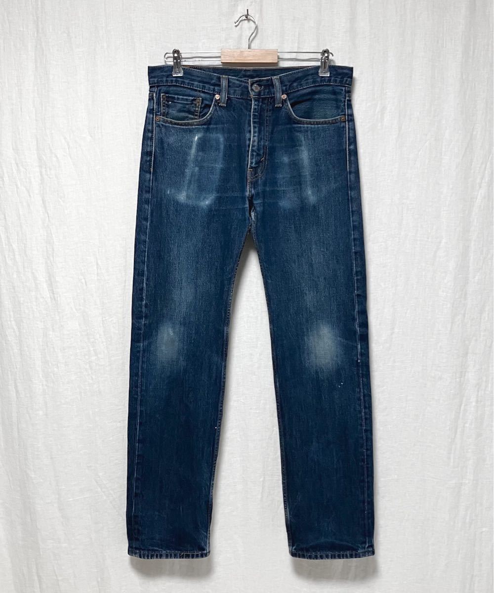 Levi's リーバイス 505 デニムパンツ W32×L32 ジーンズ テーパード Gパン501 550 560 517 519_画像1