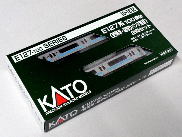 KATO(カトー) E127系100番台(更新車・霜取りパンタ搭載) 2両セット #10-1812