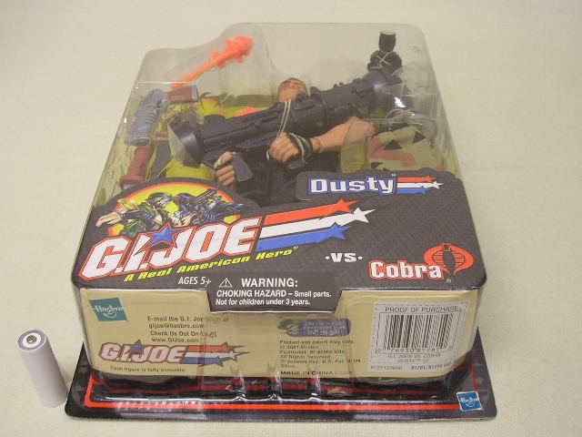 #Hasboro G.I. JOE vs Cobra DUSTY 12inch Action Figure - zbroG.I. Joe vs Cobra da стойка 12 дюймовый action фигурка 