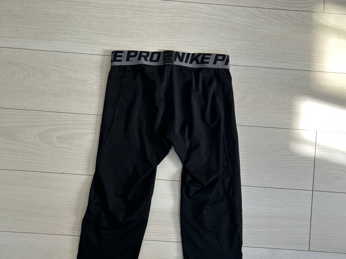 ★ナイキ Nike PRO 140-150サイズ インナーパンツ 黒★_画像6