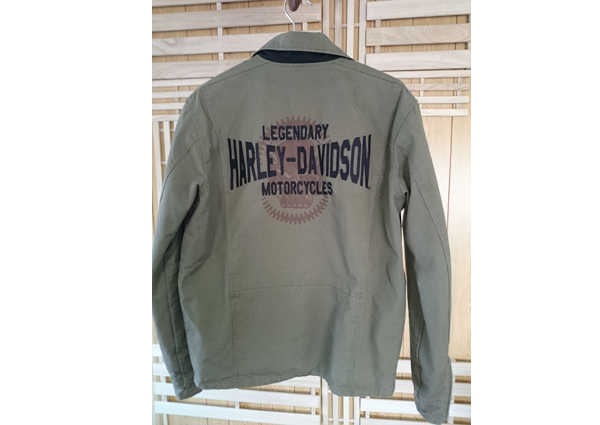 哈雷戴維森雙面穿夾克騎士頭骨 原文:ハーレーダビッドソン　リバーシブルジャケット　バイカースカル