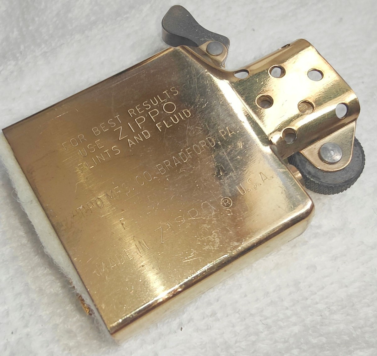 ZIPPO ソリッドブラス 1932 1990 未使用　SOLIDBRASS ヨット　船　90年代　ジッポ_画像5