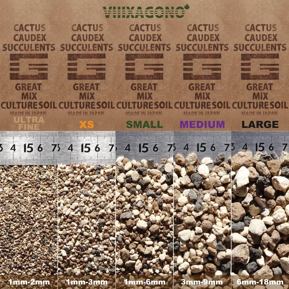 GREAT MIX CULTURE SOIL 【SMALL】 5L 1mm-6mm サボテン、多肉植物、コーデックス、アガベを対象とした国産プレミアム培養土_画像5