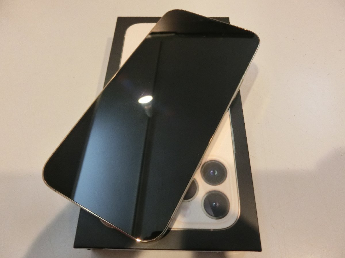 2022?新作】 SIMフリー☆iPhone13 Pro Max 128GB ゴールド 美品