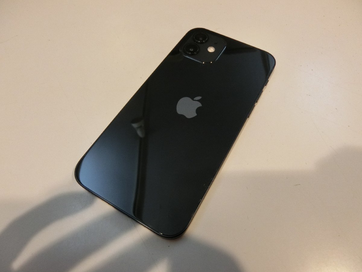 SIMフリー☆Apple iPhone12 64GB ブラック 中古品 本体のみ☆(iPhone