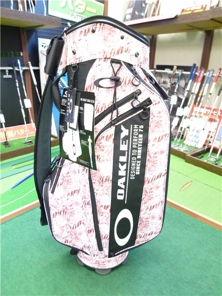 アウトレット 未使用OAKLEYオークリー 921568JP-43A HIGH RISK REDキャディバッグ BG GOLF BAG 13.0*MP@1*V*223_画像5