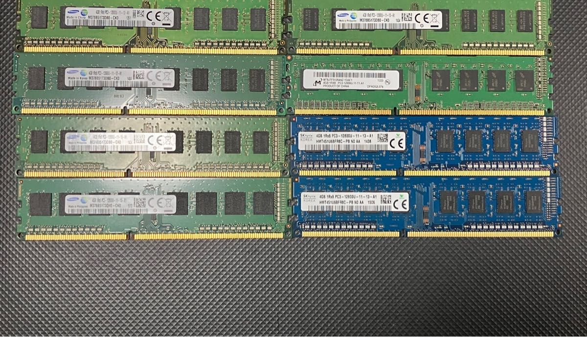DDR3 PC3-12800 4GB×8枚合計32GB