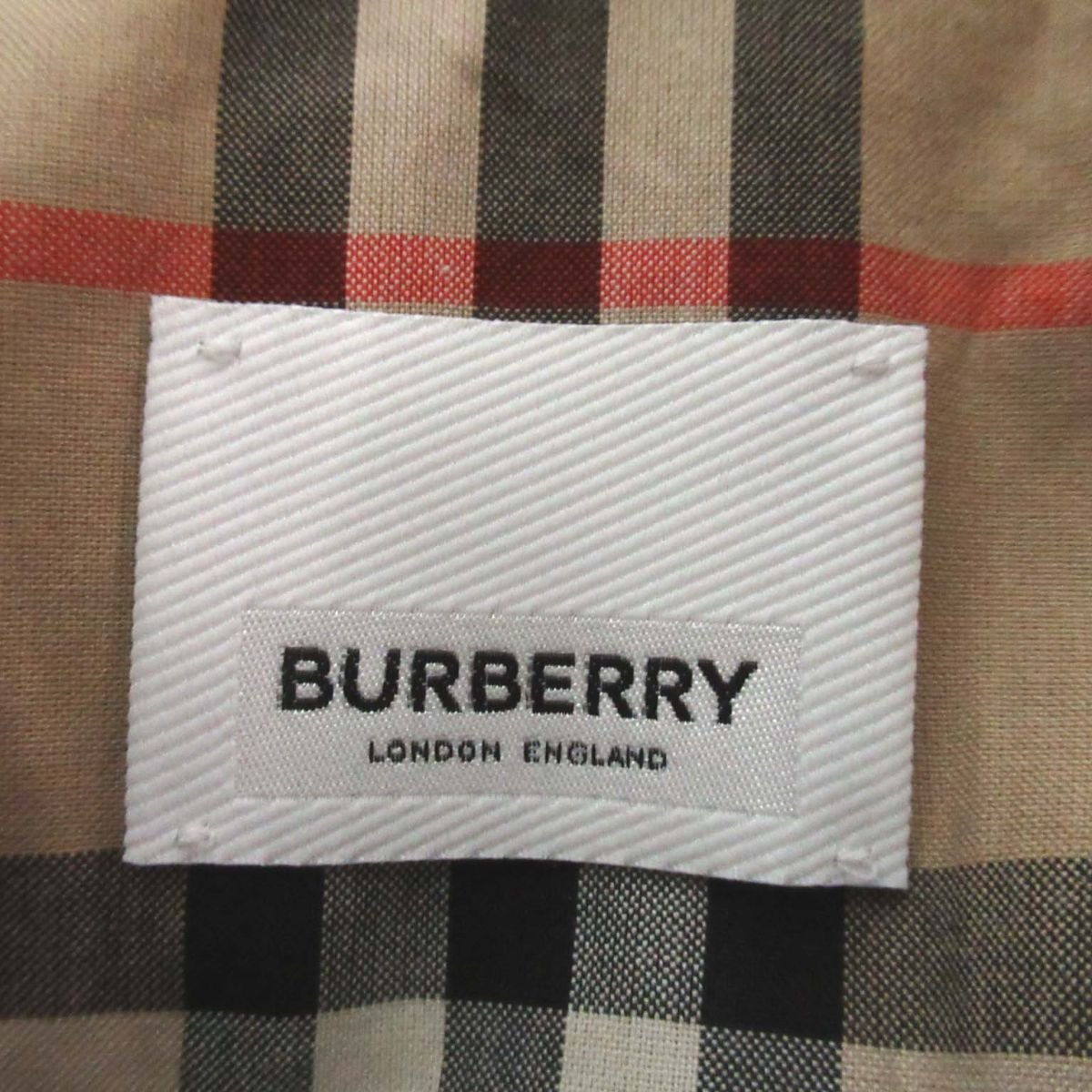 美品 BURBERRY バーバリー 裏地ノバチェック柄 金ボタン サイドスリット シングル ベルテッド トレンチコート US0サイズ カーキ_画像10