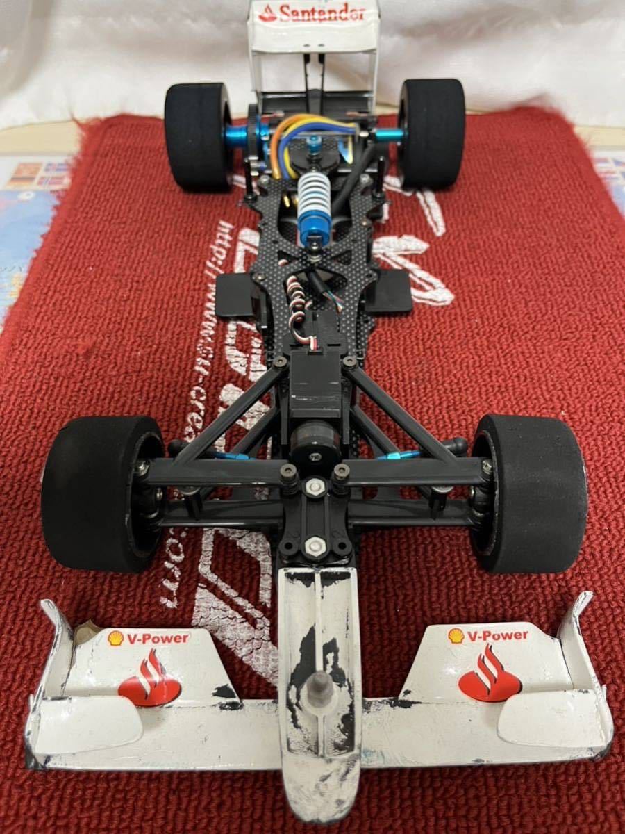 タミヤ F104 PRO 中古品 フタバサーボヨコモブラシレスモーター17.5T