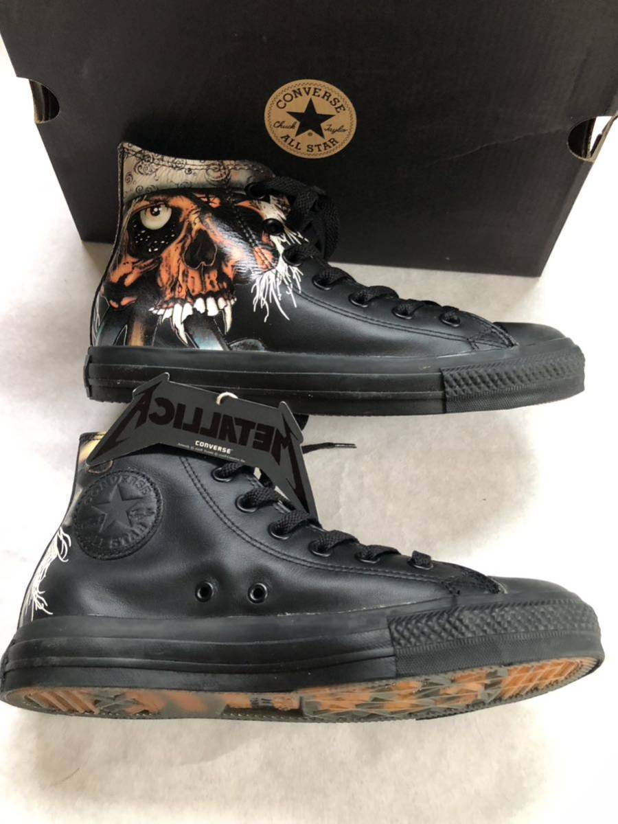 Converse all star clearance metallica