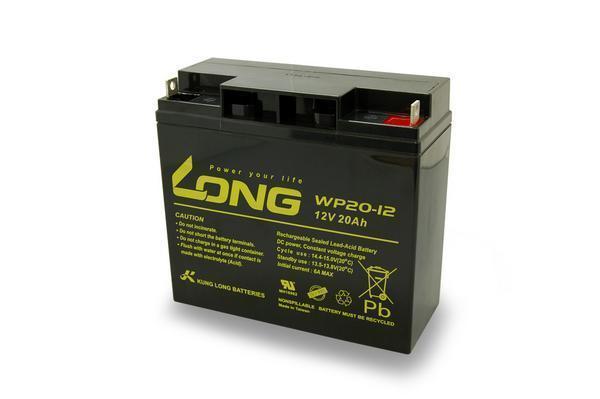 バイクパーツセンター LONG シールド バッテリー WP20-12 UPS 無停電電源装置用 12V20Ah 2個セット 新品 Smart-UPS_画像3