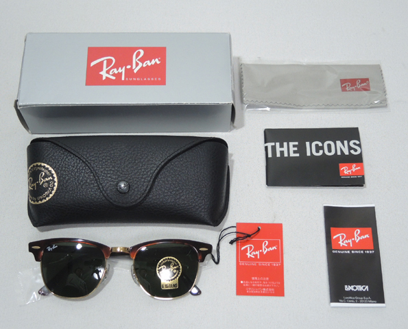 早割クーポン! Ray-Ban(レイバン)/サングラス-CLUBMASTER/RB3016