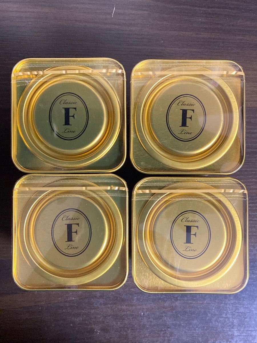 FAUCHON フォション 紅茶 アップル（缶入り）計4個 FAUCHON