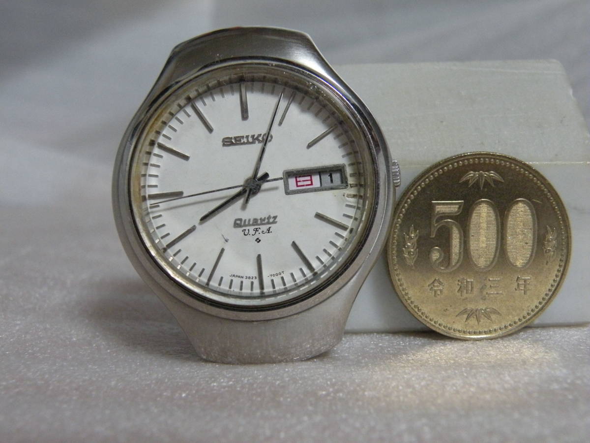 満点の ☆完動品、珍品? 3823-7001☆ クォーツVFA SEIKO その他