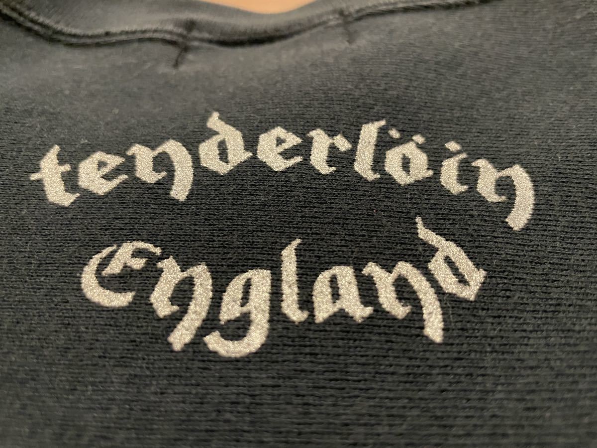 最初期 Tenderloin Made in England期 テンダーロイン スエット スウェット パーカー ビンテージ_画像4