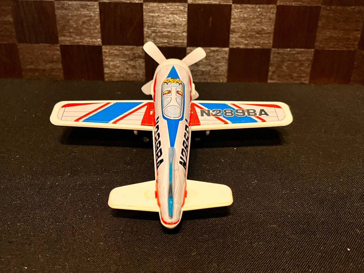 ブリキ　おもちゃ　飛行機　戦闘機　N289BA　レシプロ機_画像4