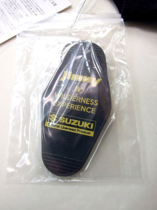 新品 スズキ ジムニー トレーナー 黒XL ラゲッジスペース JIMNYスウェット SUZUKI公認 アウトドア WILDERNESS EXPERIENCE_キーホルダー付き！