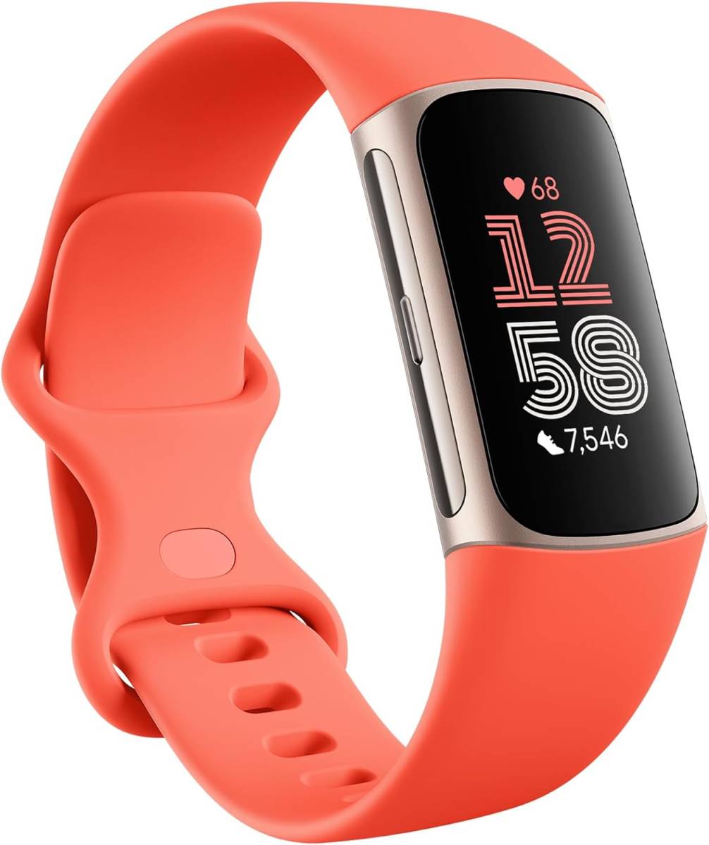 Fitbit Charge 6(コーラル/シャンパン ゴールド)|PayPayフリマ