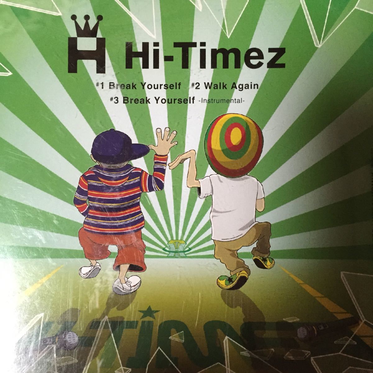 Hi-Timez 『Break Yourself』Spontania,SOUL SCREAM,OZROSAURUS,キングギドラ,ZEEBRA,MELLOW YELLOW,キエるマキュウ,RHYMESTER,KREVA_画像2