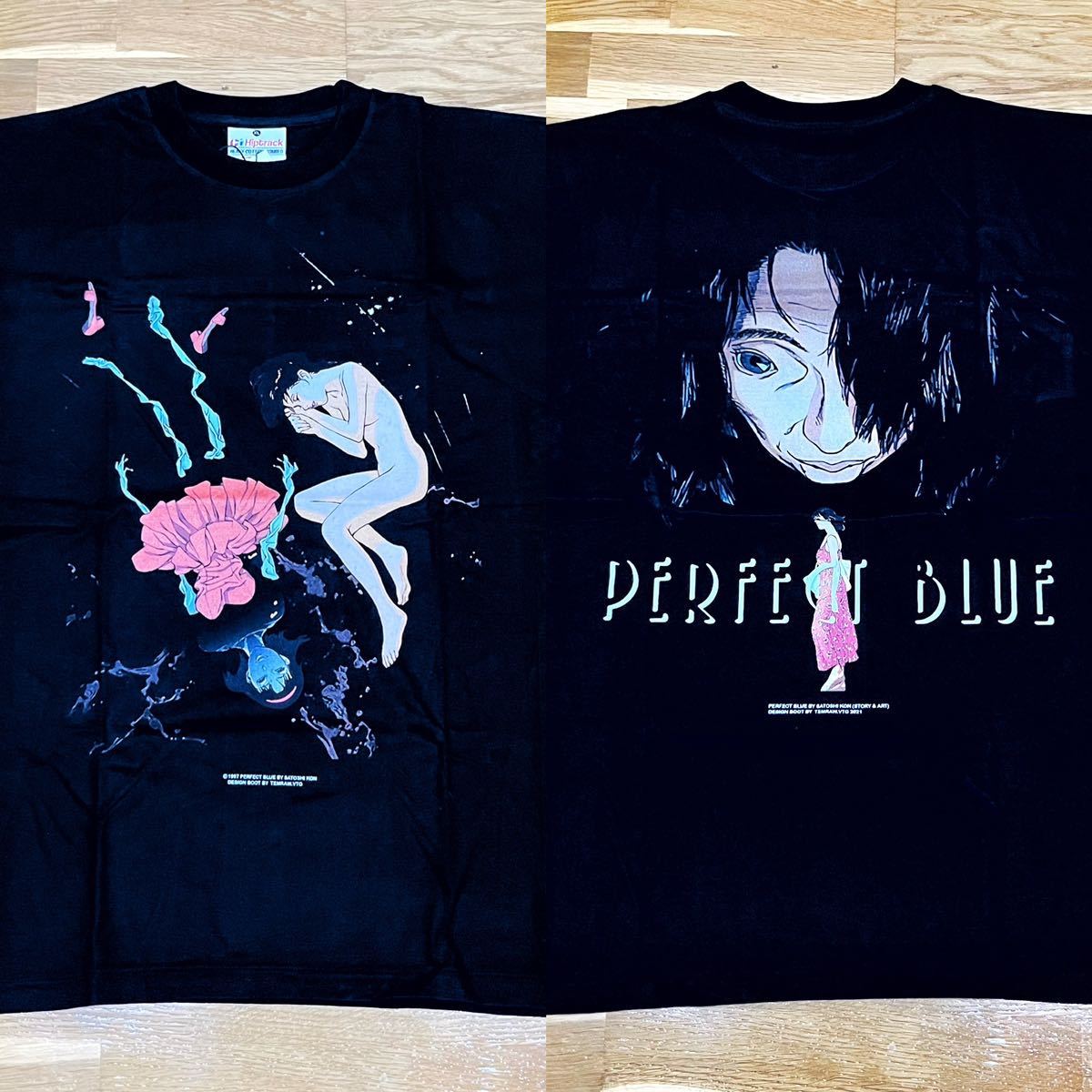 世界的に有名な アニメ XL Tシャツ パーフェクトブルー BLUE PERFECT