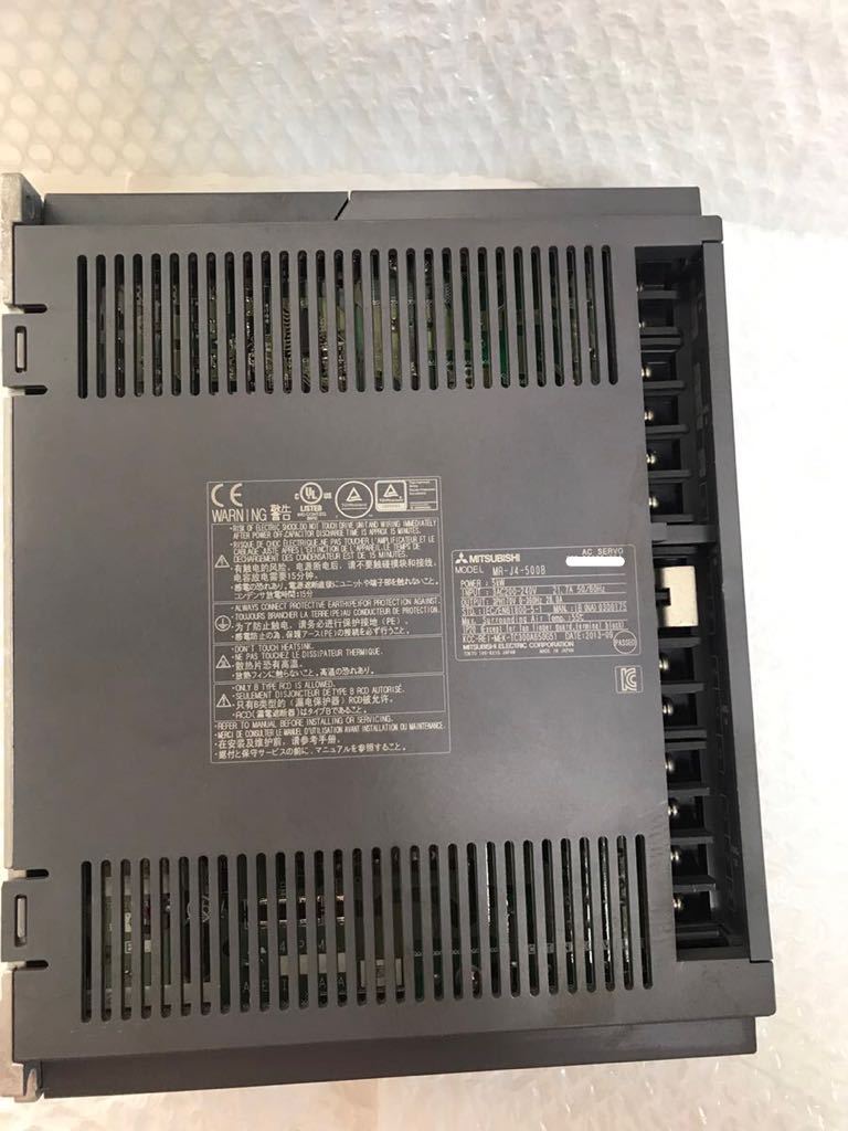 中古美品三菱電機 MITSUBISHI サーボアンプMR-J4-500B 正規品動作保証 [インボイス発行事業者] 1/2 B-1_画像4