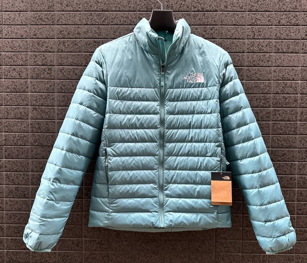 ◆モデル出品◆新品 XLサイズ ノースフェイス USAモデル 青フレアグースダウンジャケット550フィル The North Face 撥水加工 R.D.S認証