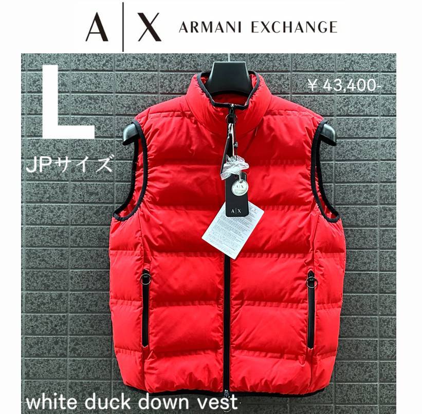 ◇A|X ARMANI EXCHANGE アルマーニ ダウンベスト S 黒 - アウター