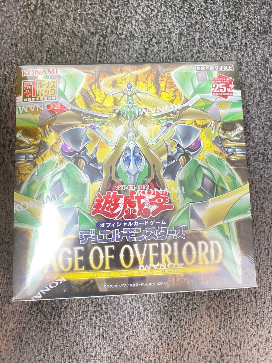 遊戯王 AGE OF OVERLORD 【エイジオブオーバーロード】4BOX-