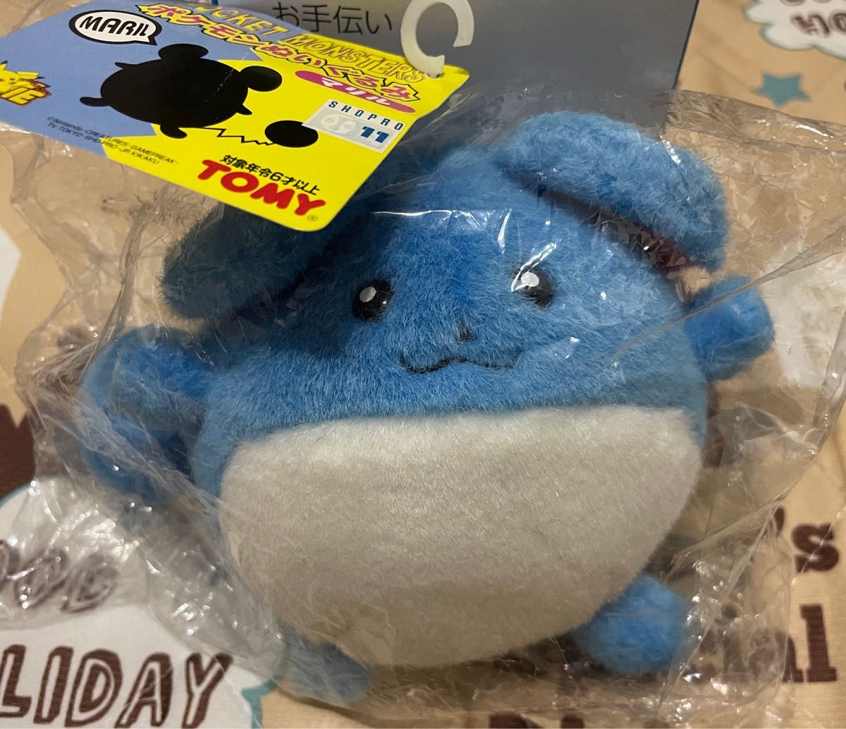 ポケモン マリル 初期 TOMY トミー ぬいぐるみ 当時物 レトロ ビンテージ pokemon marill