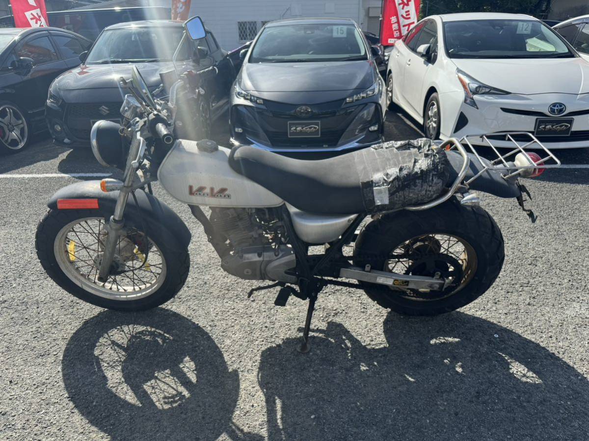 VanVan バンバン200 SUZUKI セル始動 ジャンク 部品取り 門真市から-