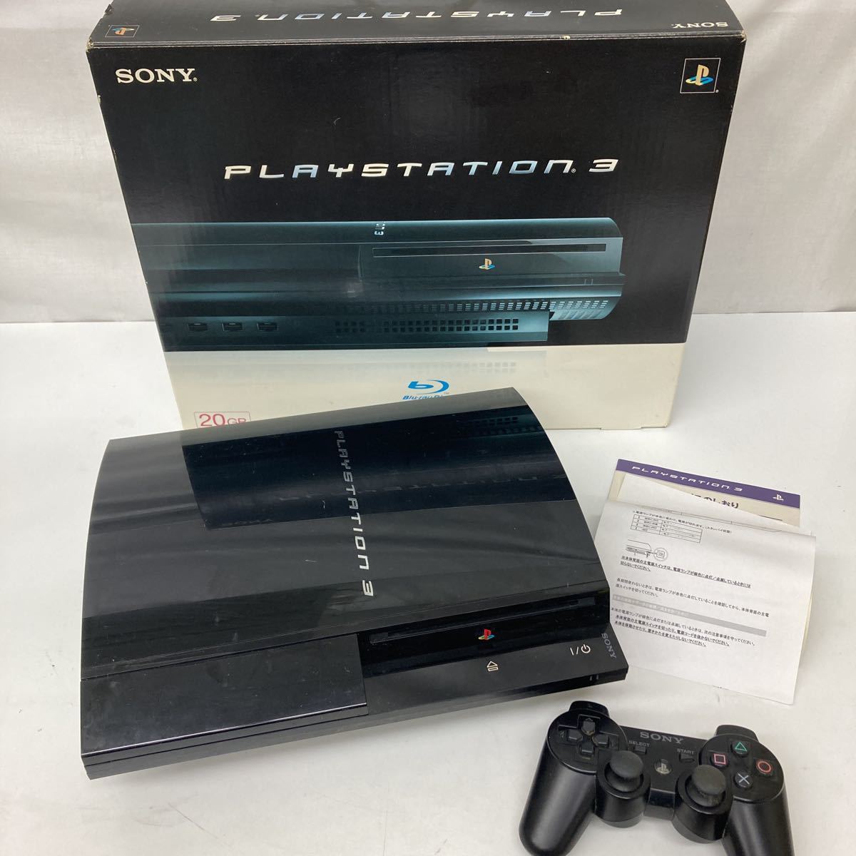 ○CK PS3 CECHB00 20GB FW:4.78 SONY プレステ3 初期型 厚型 本体