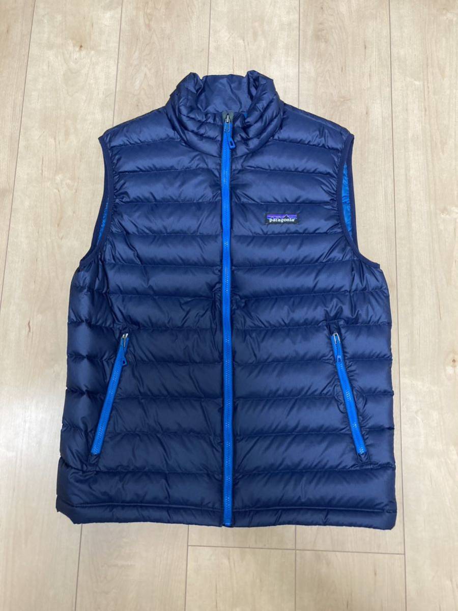 Patagonia パタゴニア ダウンベスト ネイビーブルー アウトドア 廃盤 新品未使用DOWN VEST