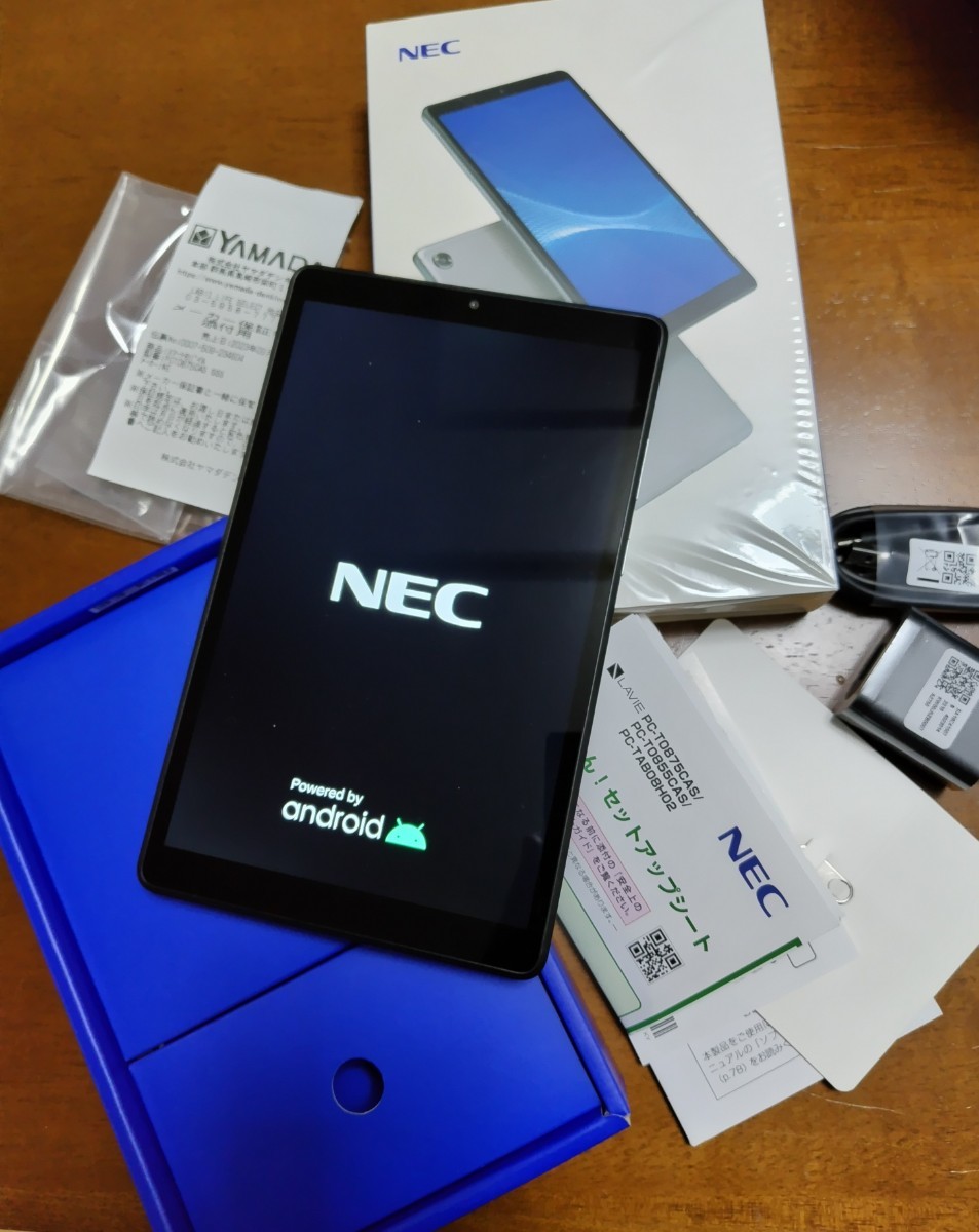 NEC LAVIE tab T8 T0875/CAS 8インチタブレット 6GB 128GB WiFiモデル