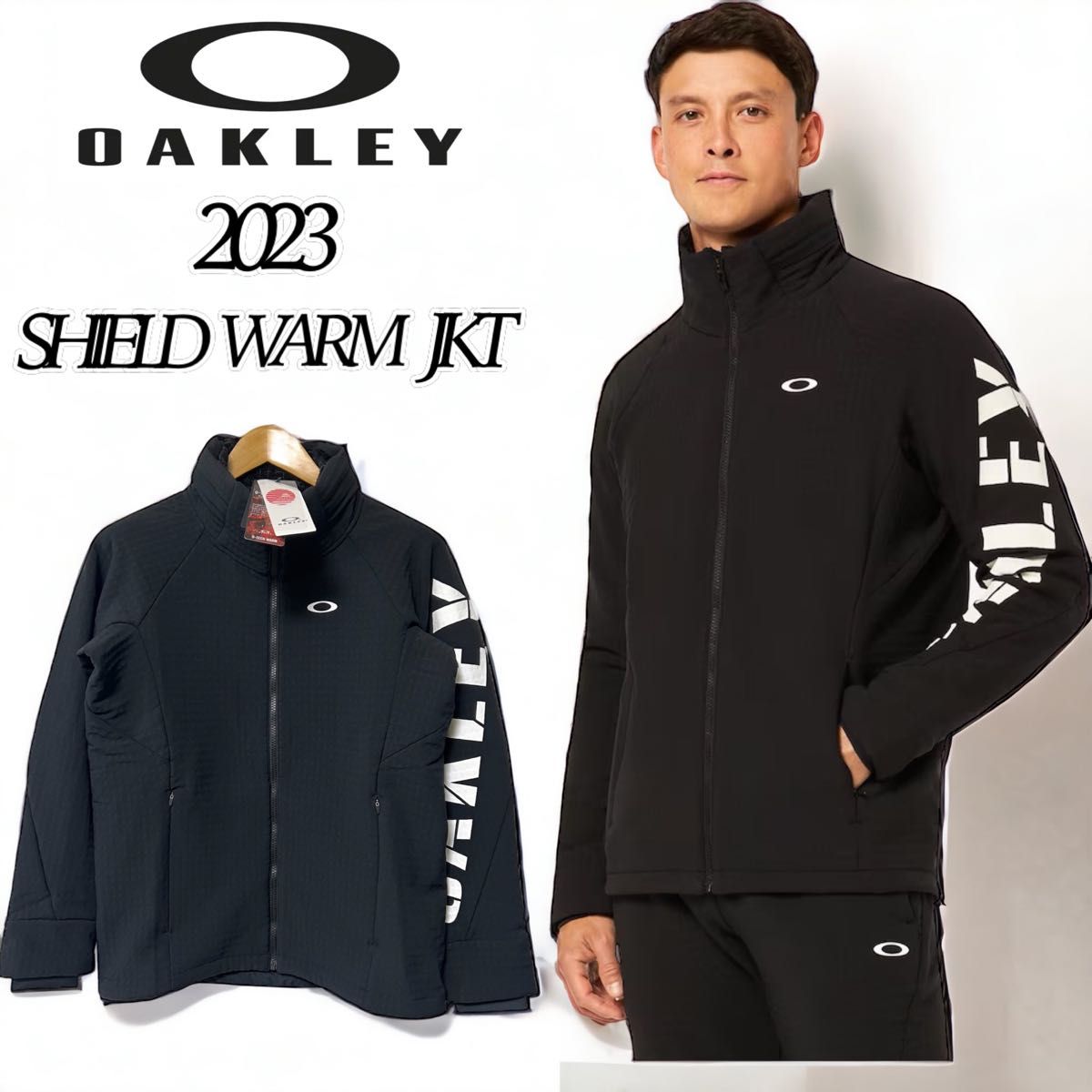 【新品】OAKLEY ENHANCE 3RDG SHIELD WARM JKT オークリー シールド ウォームジャケット メンズ黒