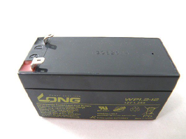 保証書付き UPS 無停電電源装置 緊急照明用バッテリー小型シール鉛蓄電池 12V1.2Ah WP1.2-12_画像3