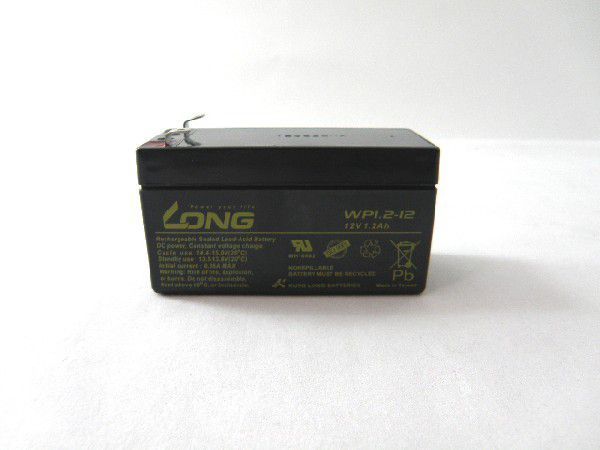 保証書付き UPS 無停電電源装置 緊急照明用バッテリー小型シール鉛蓄電池 12V1.2Ah WP1.2-12_画像1