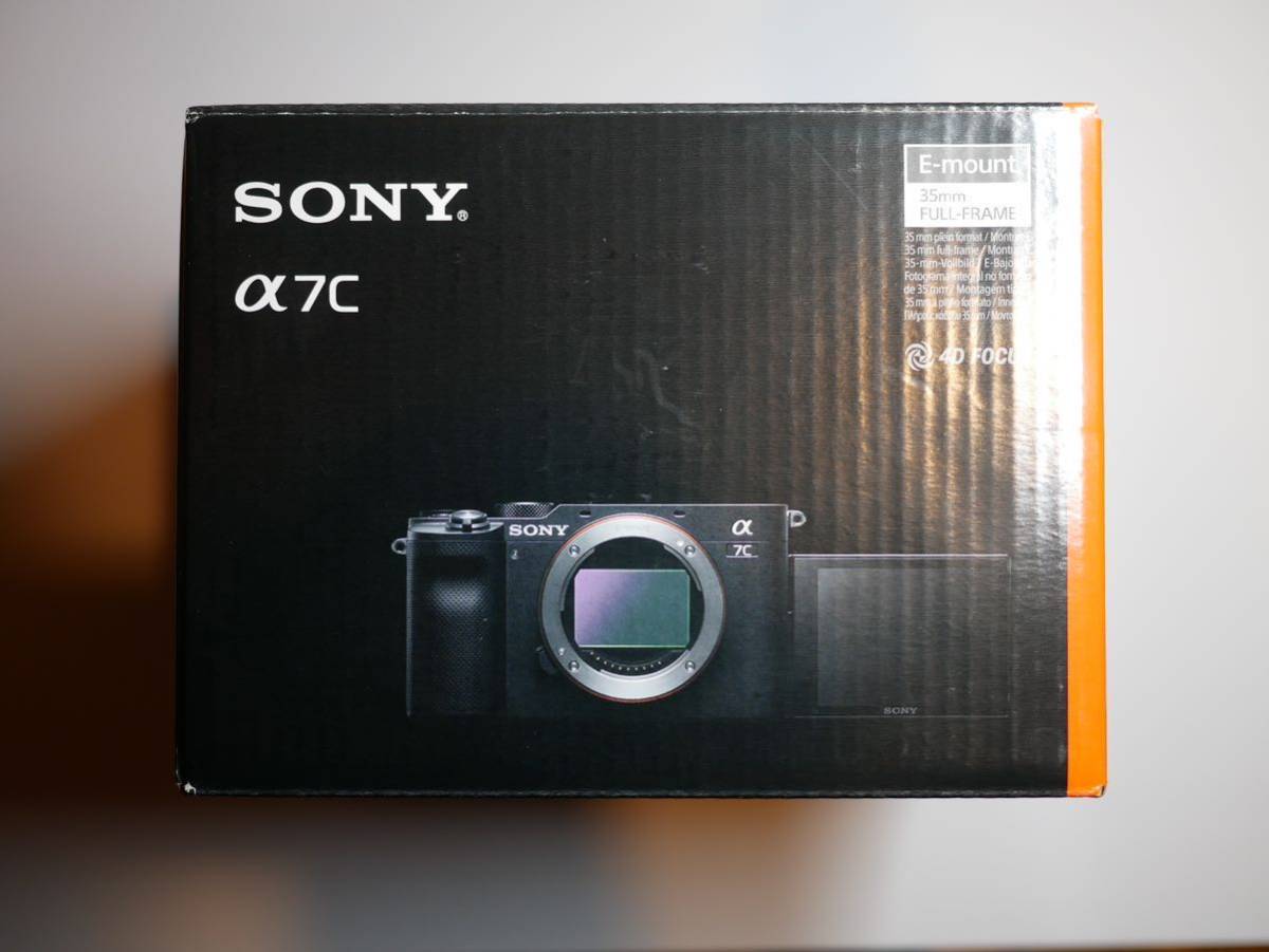 【美品】SONY ソニー α7c ブラック　ボディ　5年延長保証残あり　Alpha7C ILCE-7C_画像7