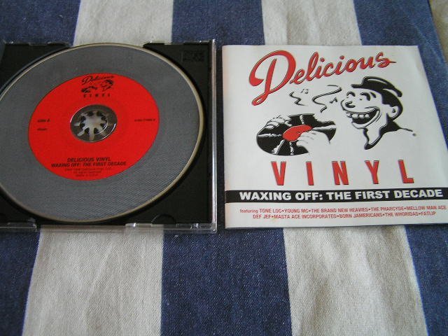 【HR008】ミドル・コンピ《Delicious Vinyl - Waxing Off : First Decade》Tone Roc / Pharcyde / Masta Ace 他_画像1