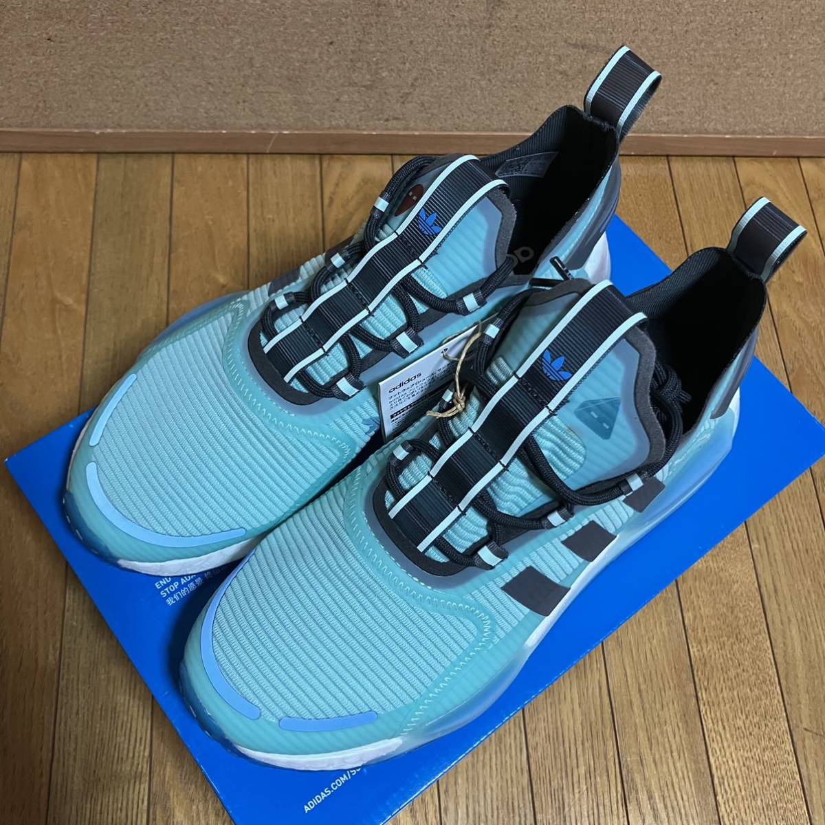  Adidas Originals X box Halo * Infinite NMD_V3 лёд зеленый / карбоновый /min профилированный лист 26.5cm бесплатная доставка 