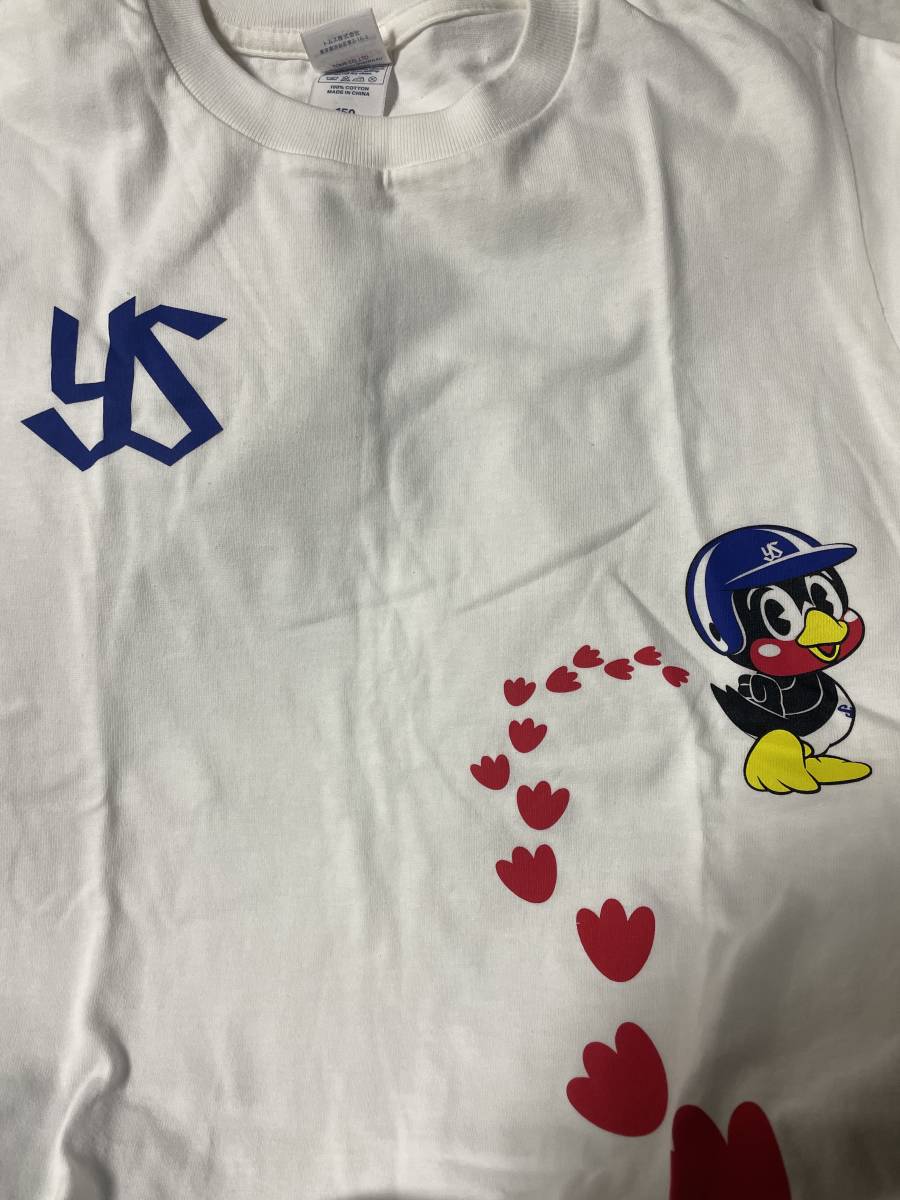 大人気 東京ヤクルトスワローズ ファンクラブ公式 グッズ Tシャツ 150 子供 非売品 正規品 入手困難 レア 激安 処分a_前