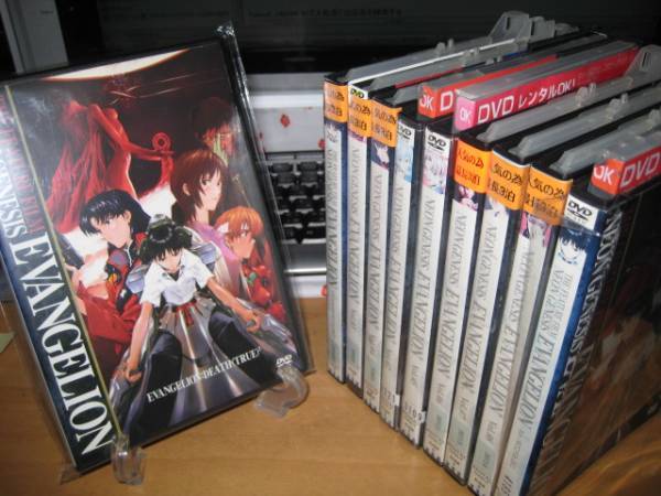 新世紀エヴァンゲリオン全8巻+旧劇場版2巻DVDSET【レンタル用】 www