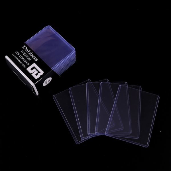100枚 トレカ トップローダー カードケース 硬質 ケース カードホルダー_画像5