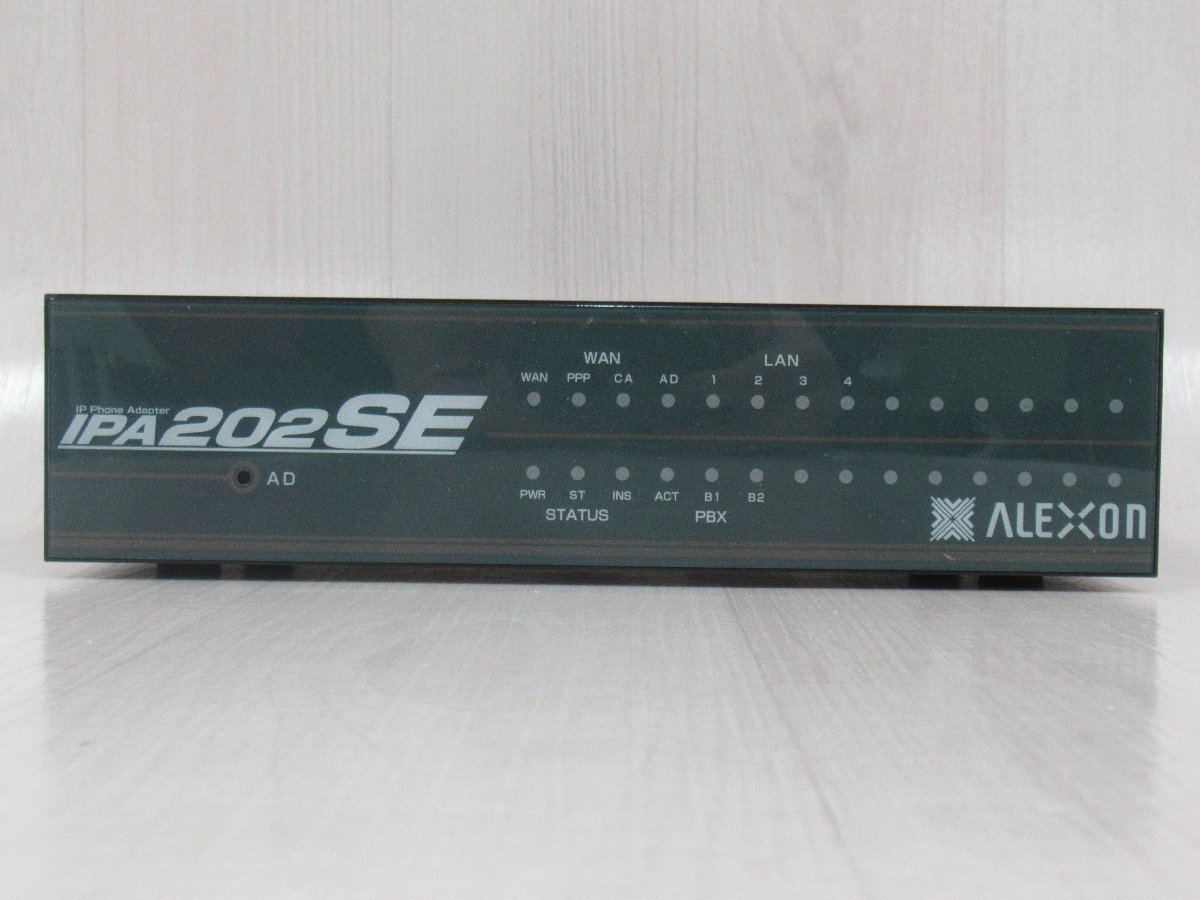 △Ω XY 14273# 保証有 ALEXON【 IPA202SE 】アレクソン VoIP/ISDN 