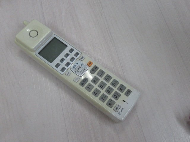 Ω ZG1 14084※保証有 20年製 NTT ZX-DECL-PS-(1)(W)+ZX-DECL-CS-(1)(W) コードレス電話機 電池付