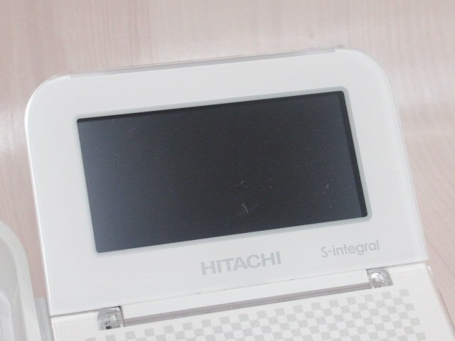 ▲ΩZZT 858 o 保証有 HITACHI ET-24Si-SDW 日立 Si S-integral 24ボタン電話機 22年製 綺麗目・祝10000！取引突破！_画像3