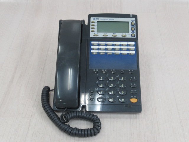 ΩZZF 901 o 保証有 NTT GX-(18)STEL-(1)(K) スター18ボタン標準電話機・祝10000！取引突破！_画像1