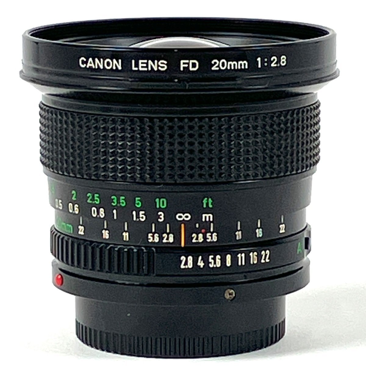 キヤノン Canon NEW FD 20mm F2.8 一眼カメラ用（マニュアルフォーカス） 【中古】