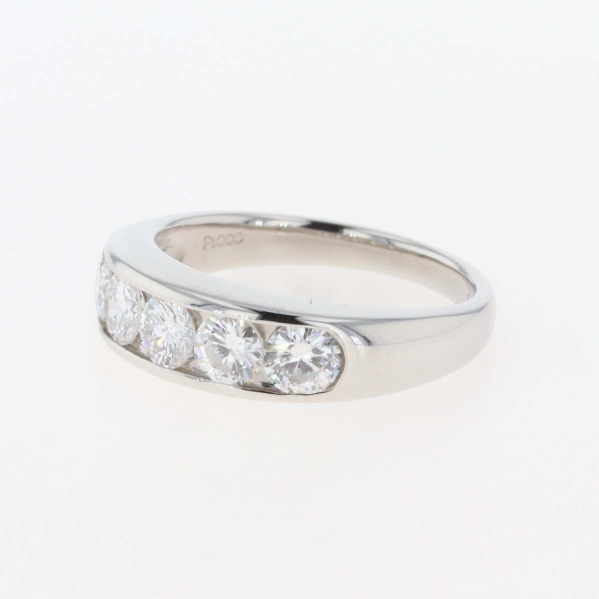全国宅配無料 メレダイヤ デザインリング プラチナ 指輪 リング 12号